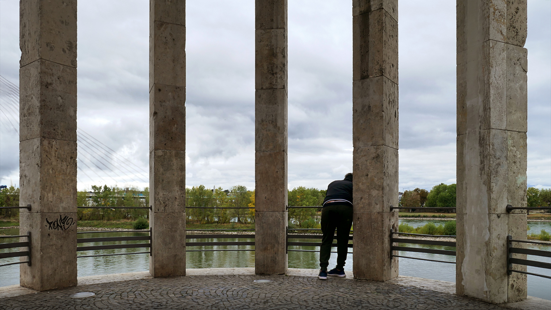 Durchblick Pegelturm 