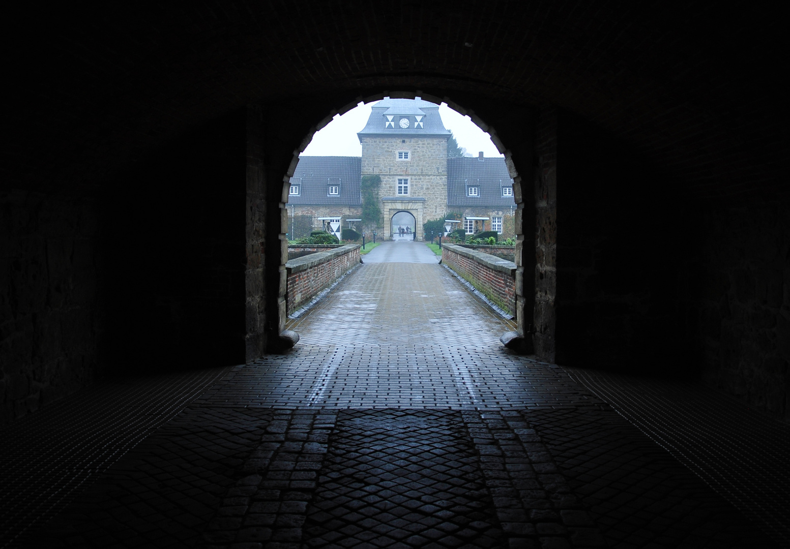 Durchblick Schloss Lembeck