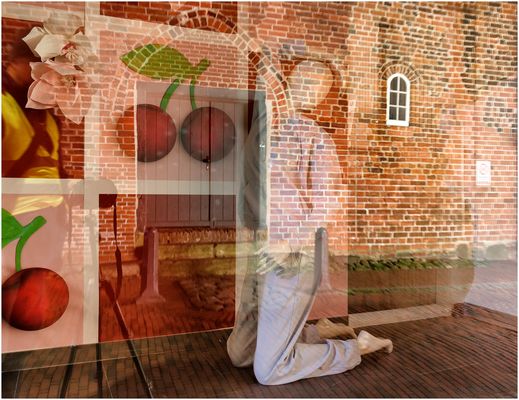 Durchblick und Reflektion - Schaufenster