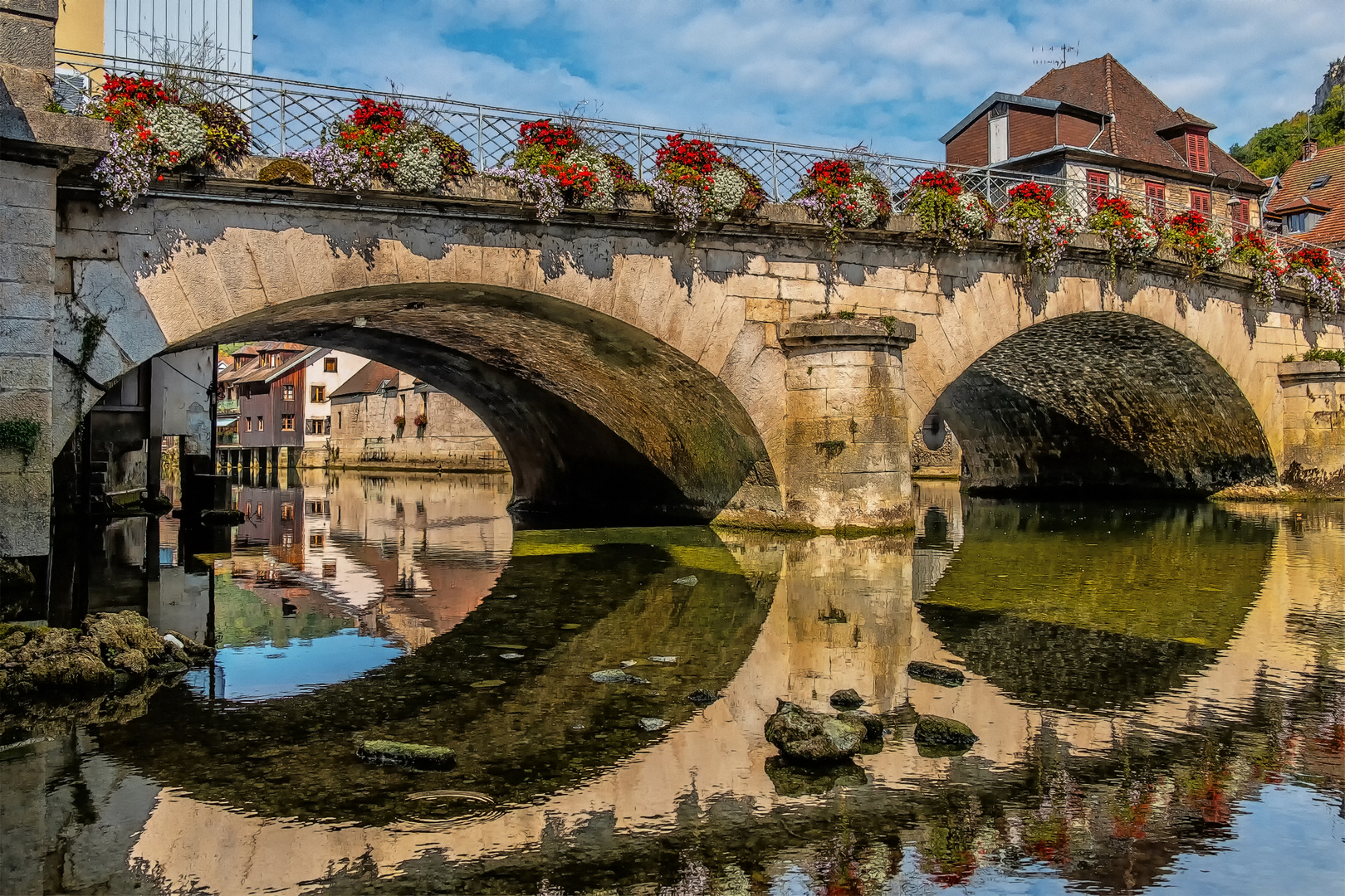 Durchblick und Spiegelung