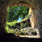 Durchblick vom Burgkeller