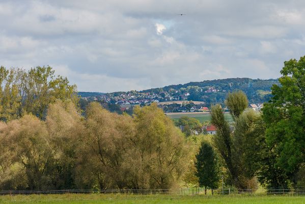 Durchblick vom Gelende Freilichtmuseum Detmold.