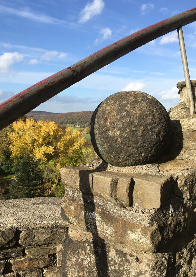 Durchblick von der Burg