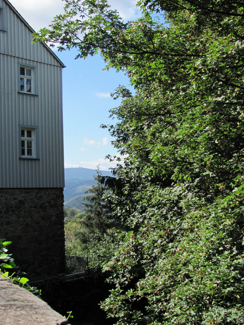 Durchblick zum Brocken