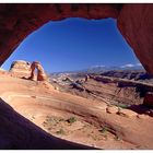 Durchblick zum Delicate Arch