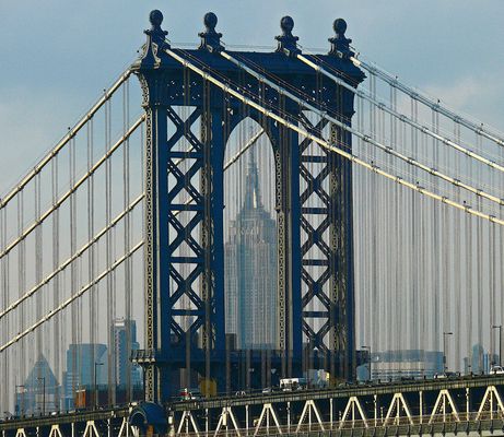 Durchblick zum Empire State Building