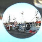 Durchblick zum Fischereihafen