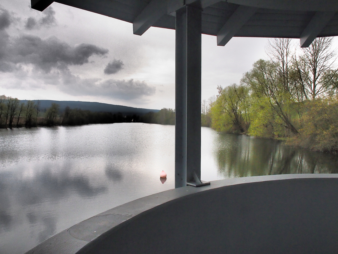 Durchblick zum Förmitzsee