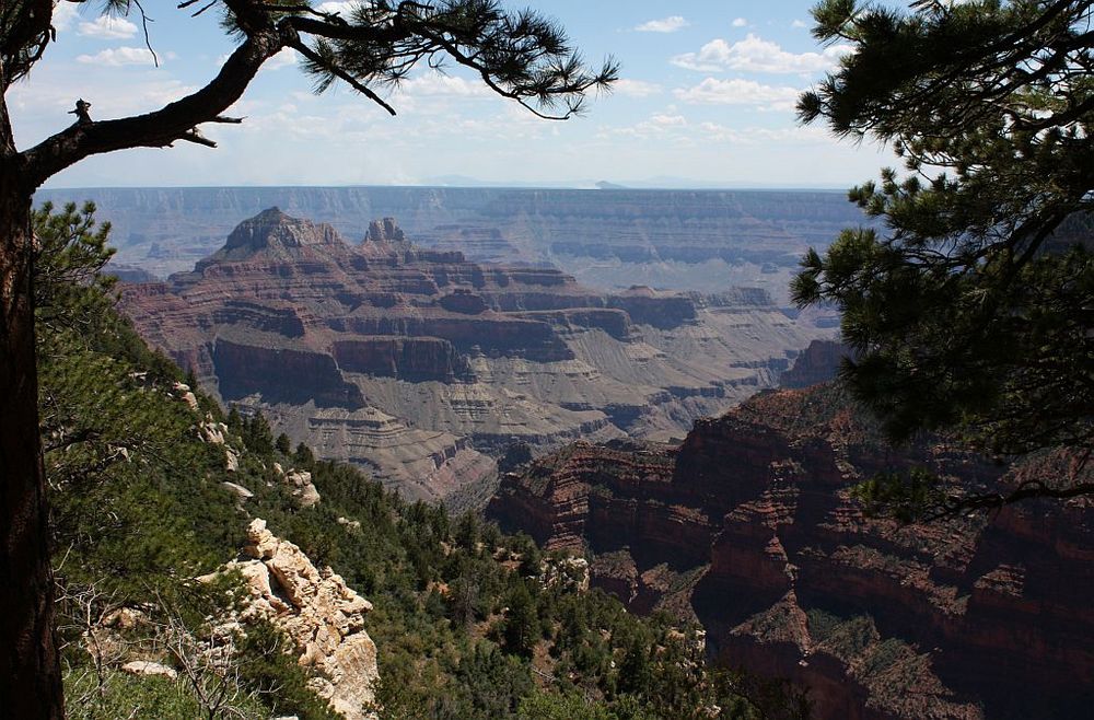 Durchblick zum Grand Canyon...