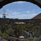 Durchblick zum Jardin de Cactus