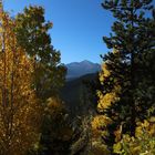 Durchblick zum Longs Peak...