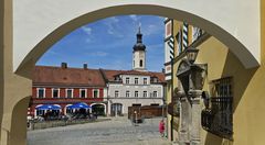 Durchblick zum Marktplatz