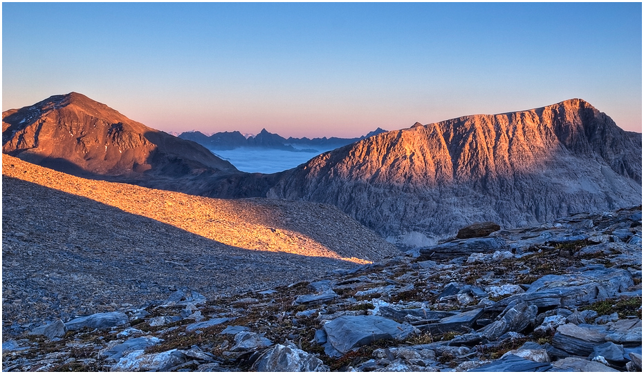 Durchblick zum Nebelmeer