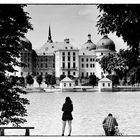 Durchblick zum Schloß Moritzburg