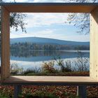 Durchblick zum Schneeberg