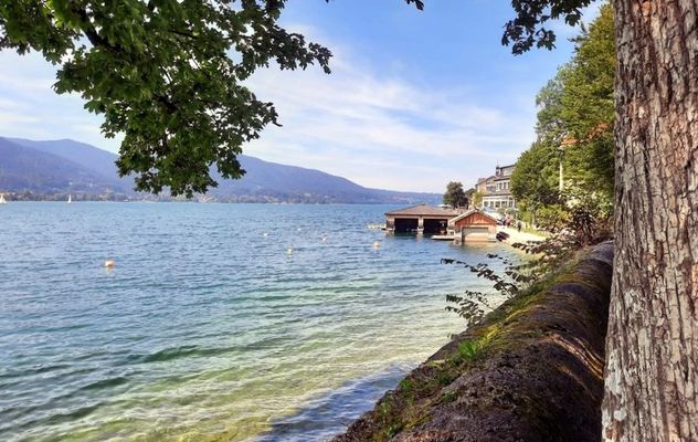 Durchblick zum Tegernsee