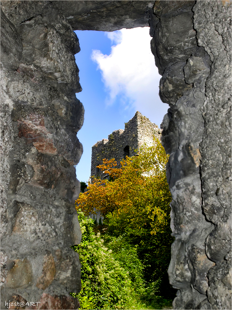 Durchblick zum Turm ...