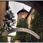 Durchblick zum Weingut Schloss Sommerhausen