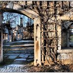 Durchblick zum Weißenstädter Kurpark