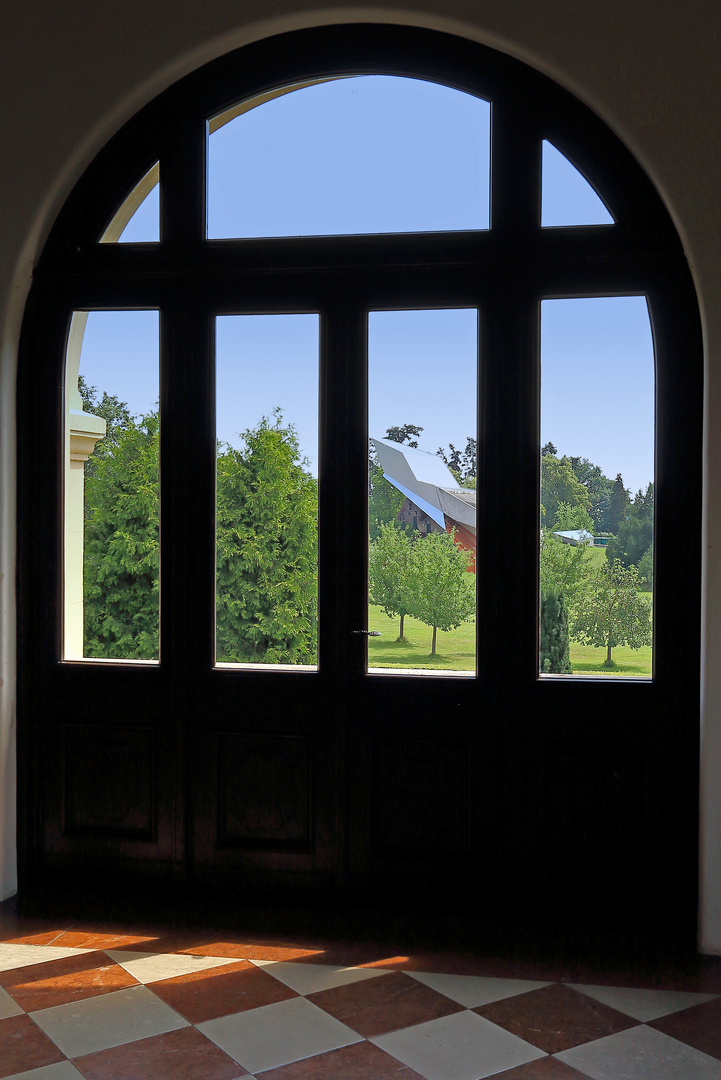 Durchblick zum Wolkenturm