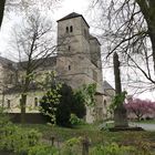 Durchblick zur Abteikirche