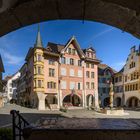 Durchblick zur Altstadt Biel