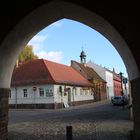 Durchblick zur Altstadt Gransee