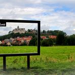 Durchblick zur Burg