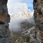 Durchblick zur Calvihütte...