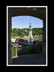 Durchblick zur Jakobskirche