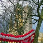 Durchblick zur Kaiser-Wilhelm-Gedächtniskirche