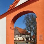 Durchblick zur Klosterschenke.. 