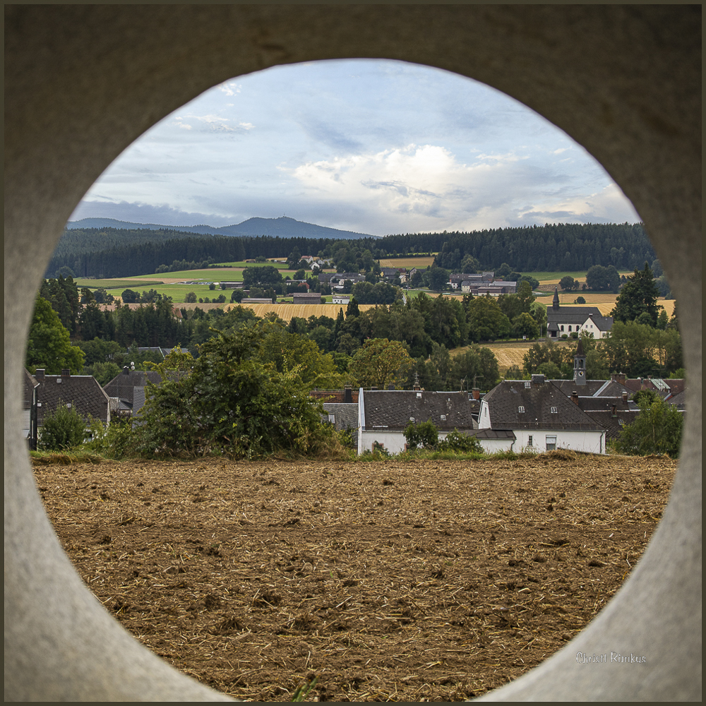 Durchblick zur Kösseine