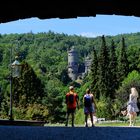 Durchblick zur Löwenburg 