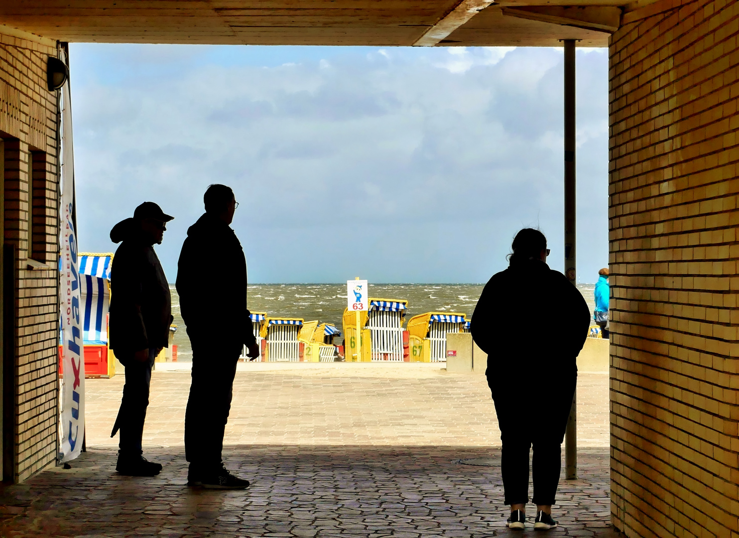 Durchblick zur Nordsee