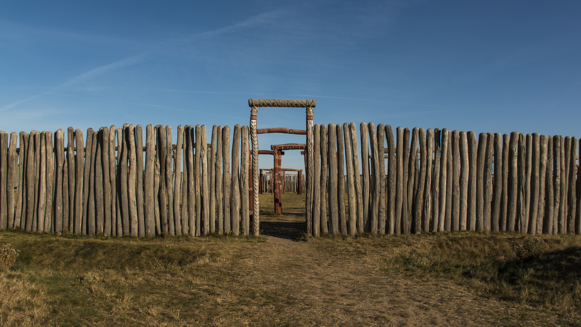 Durchblick zur Sonnenwende