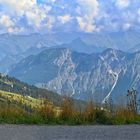 Durchblick zwischen Fellhorn und Kanzelwand