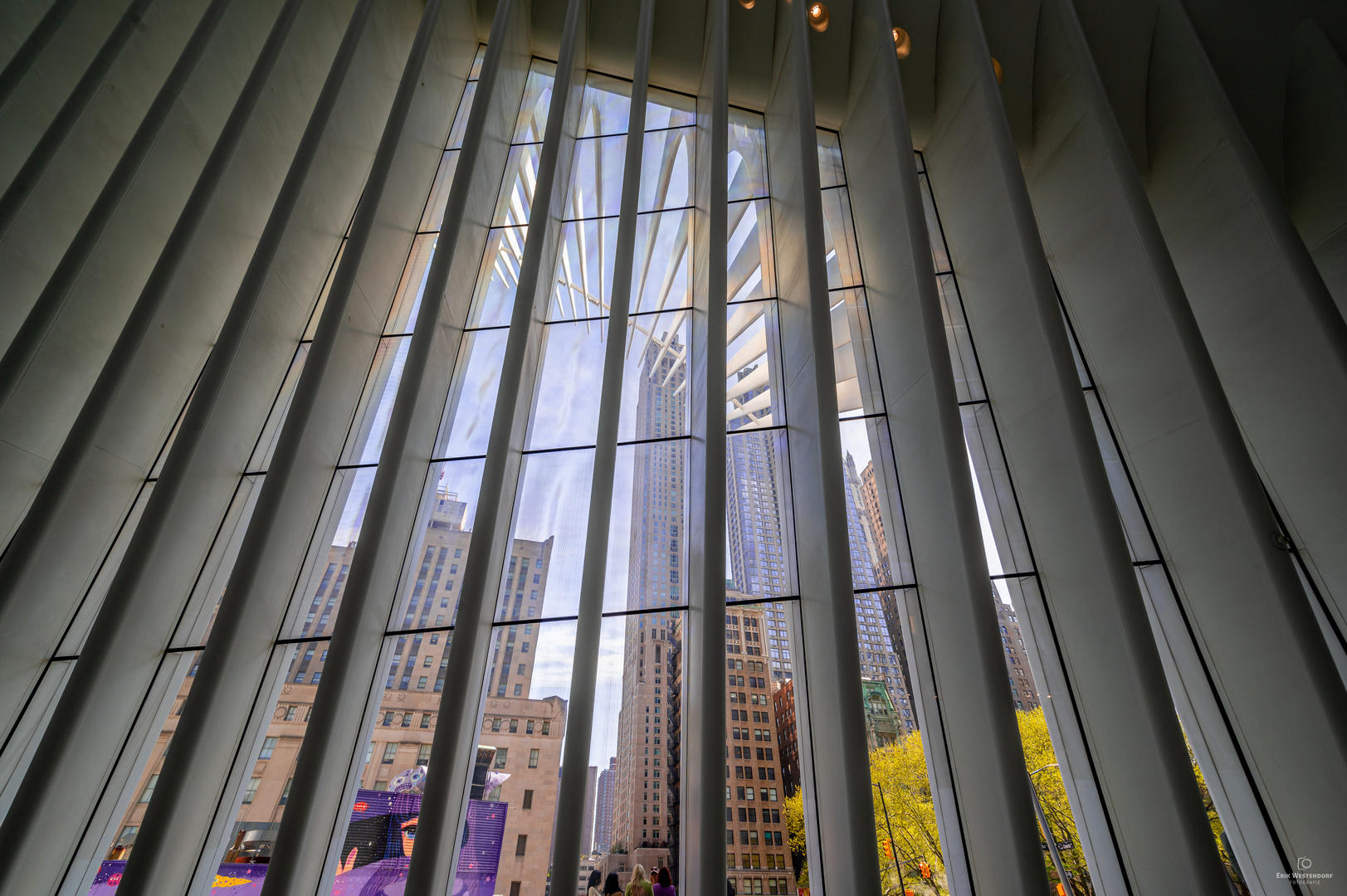 Durchblicke am Oculus (World Trade Center)