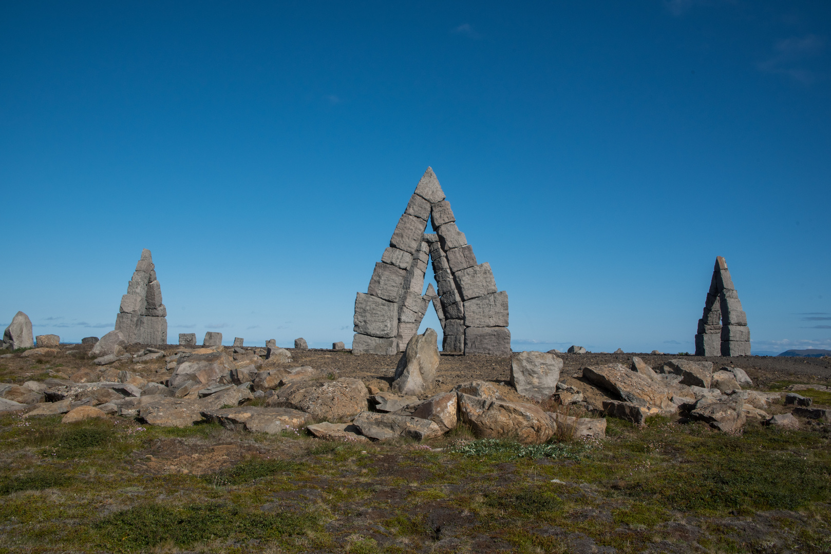 Durchblicke auf Island in Raufarhöfn