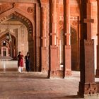 Durchblicke bei der Freitagsmoschee von Fatehpur Sikri