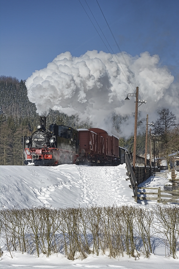 Durchfahrt am HP Forellenhof