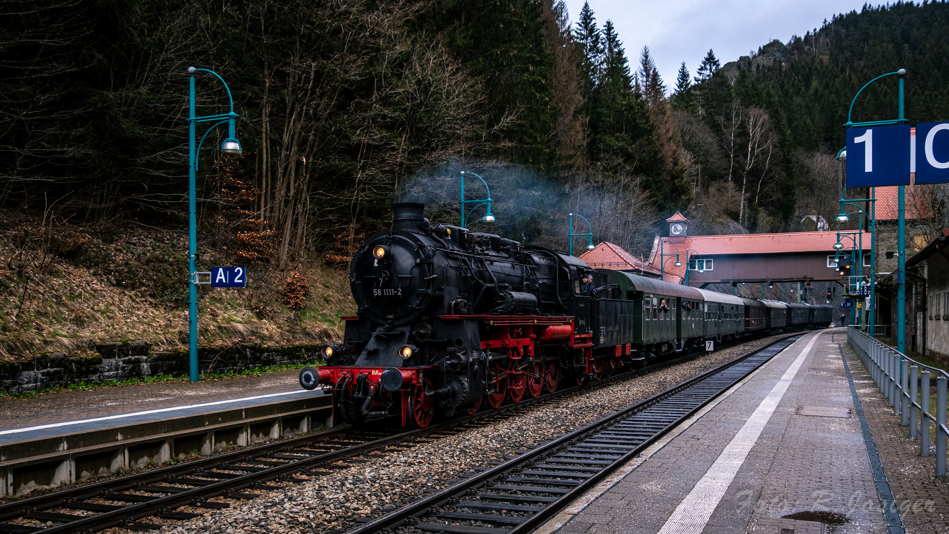 Durchfahrt Bahnhof Oberhof