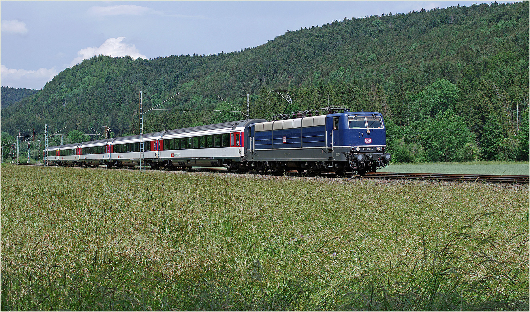 Durchfahrt Betriebsbahnhof Grünholz