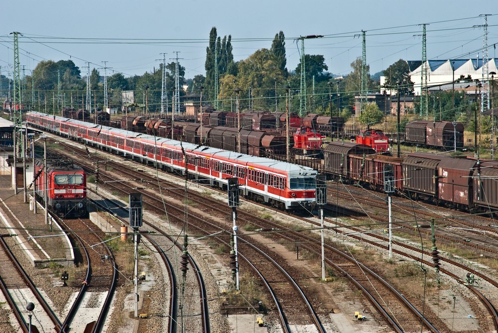 Durchfahrt Bhf Cottbus