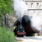 Durchfahrt der 78 468 durch den Kruiner Tunnel