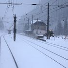 Durchfahrt durch den Bahnhof Böckstein....in Kürze geht es durch den Tauerntunnel