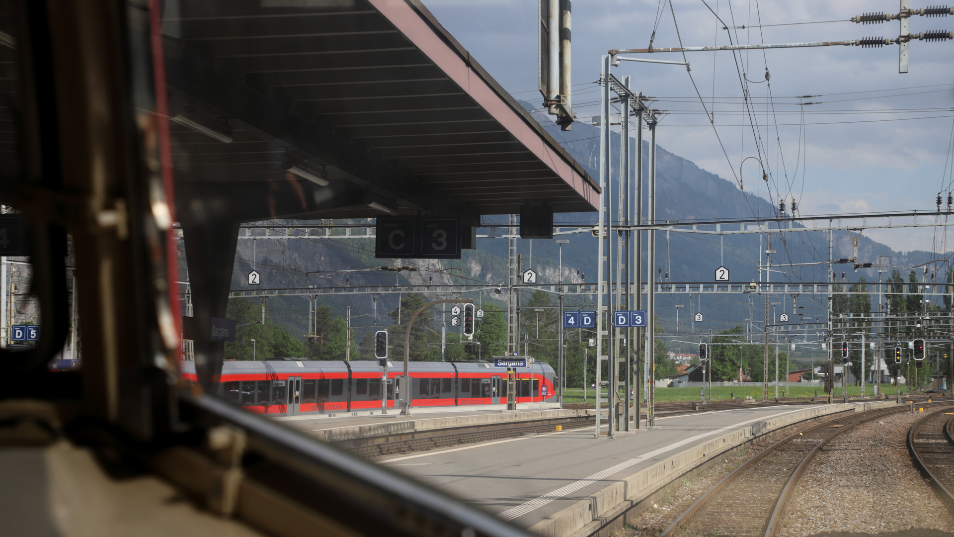 Durchfahrt durch Sargans