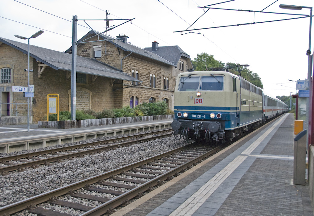 Durchfahrt in Sandweiler - Contern (2)