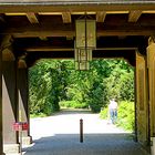 Durchgang am Schloss Cecilienhof