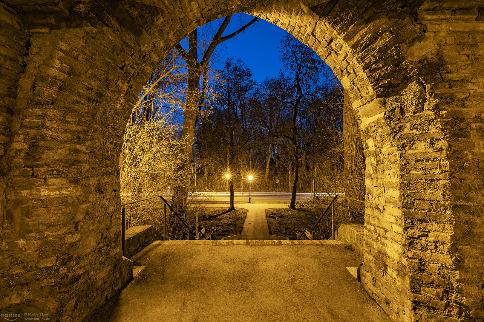 Durchgang an der Stadtmauer